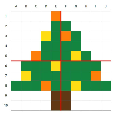 Coded Christmas Tree